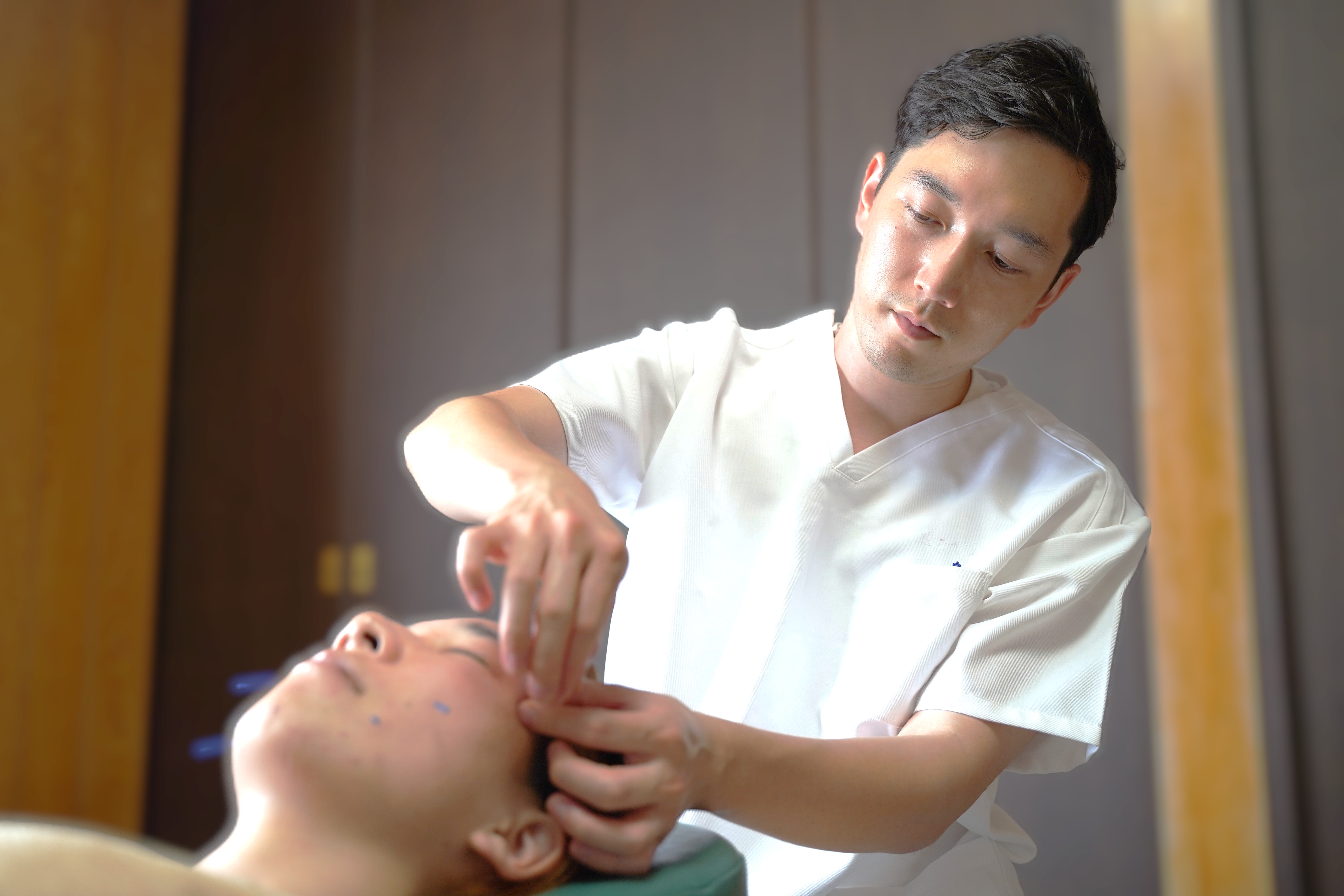 国家資格保有の施術者