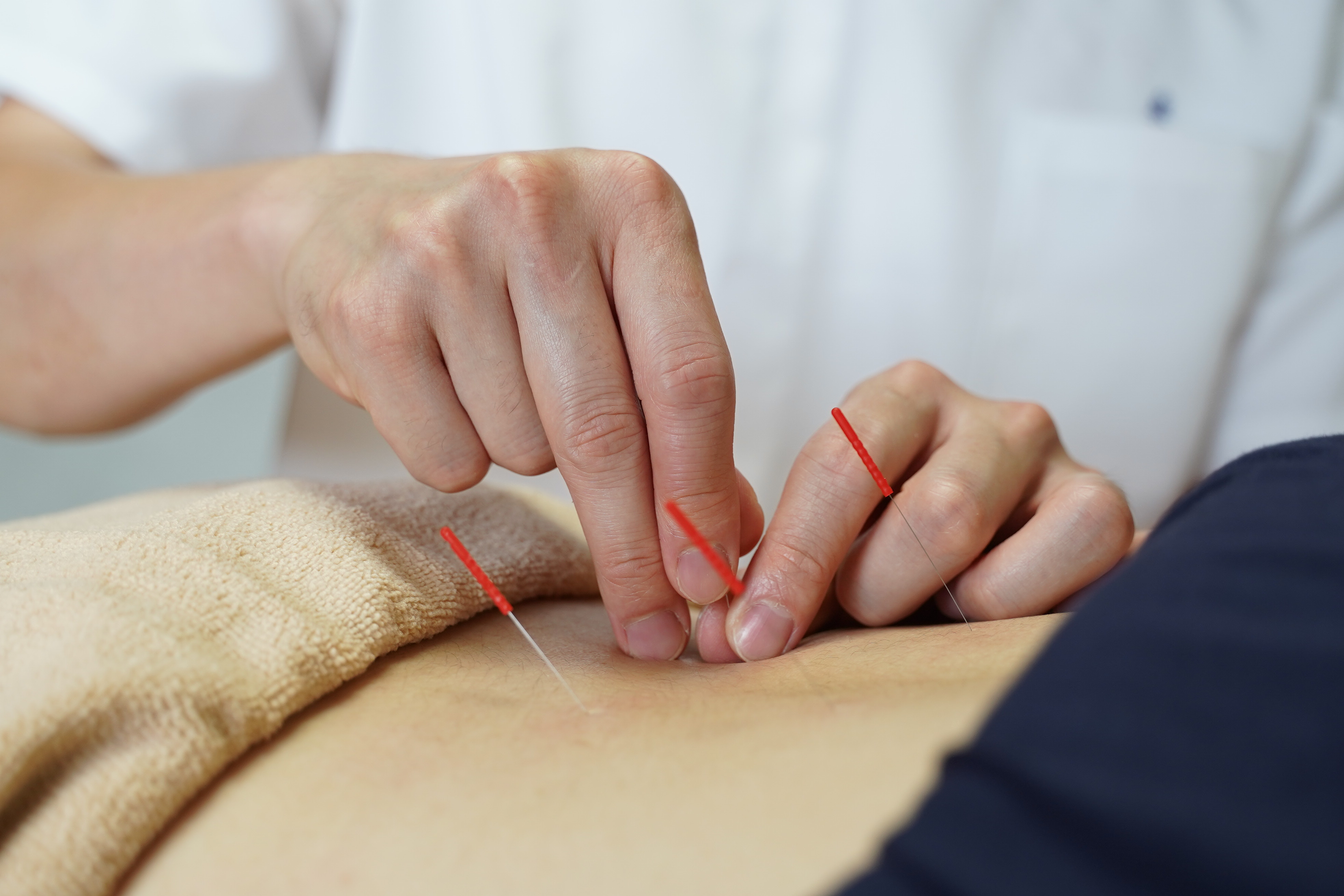 痛みの少ない施術